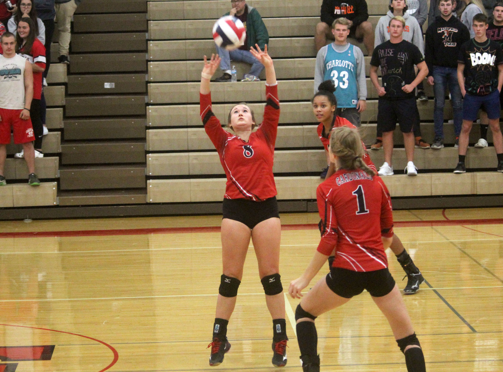 Marshfield at Chi-Hi volleyball 10-18-18